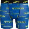 imageReebok Boys Boxer Briefs  5 Pack Performance Soft Stretch Breathable 5 Inseam Boxer Briefs Boys Underwear 618Surf the Web PrintBlackEvening PrimroseBlack