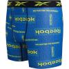 imageReebok Boys Boxer Briefs  5 Pack Performance Soft Stretch Breathable 5 Inseam Boxer Briefs Boys Underwear 618Surf the Web PrintBlackEvening PrimroseBlack