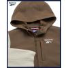 imageReebok Boys Fleece Jacket  Weather Resistant Hooded Full Zip Polar Fleece Jacket for Boys  Lightweight Outerwear JacketsStucco