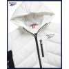 imageReebok Boys Puffer Jacket  Heavyweight Quilted Wind ampamp Water Resistant Boys Winter Coat  Insulated Bubble Kids Winter JacketWhite