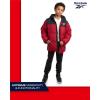 imageReebok Boys Puffer Jacket  Heavyweight Water ampamp Wind Resistant Quilted Boys Winter Coat  Fleece Insulated Kids Winter JacketBlackRed