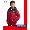 imageReebok Boys Puffer Jacket  Heavyweight Water ampamp Wind Resistant Quilted Boys Winter Coat  Fleece Insulated Kids Winter JacketBlackRed
