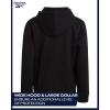 imageReebok Boys Sweatshirts  Performance Fleece Pullover Hoodies for Boys  Cozy Graphic Hoodies for Gym and Daily WearBlack