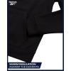 imageReebok Boys Sweatshirts  Performance Fleece Pullover Hoodies for Boys  Cozy Graphic Hoodies for Gym and Daily WearBlack