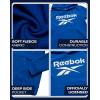 imageReebok Boys Sweatshirts  Performance Fleece Pullover Hoodies for Boys  Cozy Graphic Hoodies for Gym and Daily WearVector Blue