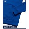imageReebok Boys Sweatshirts  Performance Fleece Pullover Hoodies for Boys  Cozy Graphic Hoodies for Gym and Daily WearVector Blue