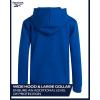 imageReebok Boys Sweatshirts  Performance Fleece Pullover Hoodies for Boys  Cozy Graphic Hoodies for Gym and Daily WearVector Blue