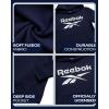 imageReebok Boys Sweatshirts  Performance Fleece Pullover Hoodies for Boys  Cozy Graphic Hoodies for Gym and Daily WearVector Navy