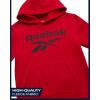 imageReebok Boys Sweatshirts  Performance Fleece Pullover Hoodies for Boys  Cozy Graphic Hoodies for Gym and Daily WearVector Red