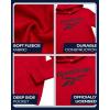 imageReebok Boys Sweatshirts  Performance Fleece Pullover Hoodies for Boys  Cozy Graphic Hoodies for Gym and Daily WearVector Red