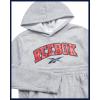 imageReebok Boys Sweatsuit Set  2 Piece Soft Fleece Pullover Matching Hoodies Sweatshirt and Jogger Sweatpants 412Ash Grey