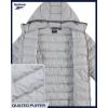 imageReebok Boys Winter Coat  Lightweight Insulated Puffer Jacket  Wind ampamp Water Resistant Quilted Hooded Winter Jacket for BoysIce Grey