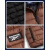 imageReebok Boys Winter Coat  Lightweight Insulated Puffer Jacket  Wind ampamp Water Resistant Quilted Hooded Winter Jacket for BoysTimber