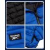 imageReebok Boys Winter Coat  Lightweight Insulated Puffer Jacket  Wind ampamp Water Resistant Quilted Hooded Winter Jacket for BoysVector Blue