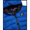 imageReebok Boys Winter Coat  Lightweight Insulated Puffer Jacket  Wind ampamp Water Resistant Quilted Hooded Winter Jacket for BoysVector Blue