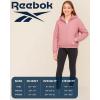 imageReebok Girls Fleece Jacket  Full Zip Soft Sherpa Faux Fur Coat Hooded Winter Jacket  Warm Teddy Coat for GirlsCream