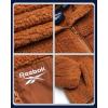 imageReebok Girls Fleece Jacket  Full Zip Soft Sherpa Faux Fur Coat Hooded Winter Jacket  Warm Teddy Coat for GirlsKhaki