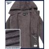 imageReebok Girls Fleece Jacket  Full Zip Soft Sherpa Faux Fur Coat Hooded Winter Jacket  Warm Teddy Coat for GirlsMedium Grey