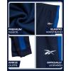 imageReebok Toddler Boys Tracksuit  2 Piece Cozy Soft Fleece Toddler Zip Up Hoodie Sweatshirt and Boys Jogger Pants OutfitVector Navy