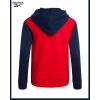 imageReebok Toddler Boys Tracksuit  2 Piece Cozy Soft Fleece Toddler Zip Up Hoodie Sweatshirt and Boys Jogger Pants OutfitVector Red