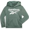 imageReebok Boys Sweatshirts  Performance Fleece Pullover Hoodies for Boys  Cozy Graphic Hoodies for Gym and Daily WearOlive