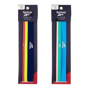 imageReebok 2pk Headwraps  6pc Assorted Headwraps Secure Versatile DamageFree Hold  Quality Gym Hair Accessories for Active ComfortNeon