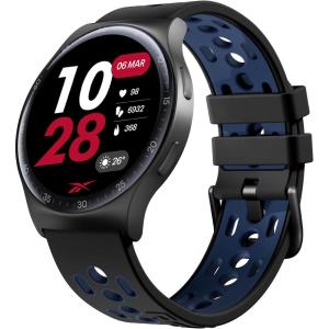 imageReebok Pulse Smartwatch  10  Day Battery Life GPS Fitness Tracker with Heart Rate Monitor IP68 Water Resistance Sports Watch for Men and Women Compatible with iPhone and Android  Midnight SteelMidnight Steel