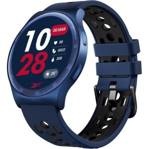 imageReebok Pulse Smartwatch  10  Day Battery Life GPS Fitness Tracker with Heart Rate Monitor IP68 Water Resistance Sports Watch for Men and Women Compatible with iPhone and Android  Midnight SteelVector Blue