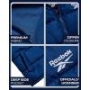 imageReebok Mens Puffer Vest  Full Zip Midweight Thick Insulated Sleeveless Jacket for Men  Outdoor Quilted Puffer Winter VestBatik Blue
