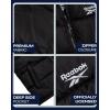 imageReebok Mens Puffer Vest  Full Zip Midweight Thick Insulated Sleeveless Jacket for Men  Outdoor Quilted Puffer Winter VestBlack Ink