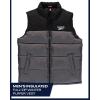 imageReebok Mens Puffer Vest  Full Zip Midweight Thick Insulated Sleeveless Jacket for Men  Outdoor Quilted Puffer Winter VestFog