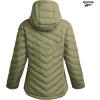 imageReebok Womens Jacket  Lightweight Softshell Quilted Jackets for Women Zip Up Hooded Winter Coat Outerwear with PocketsSage