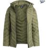 imageReebok Womens Jacket  Lightweight Softshell Quilted Jackets for Women Zip Up Hooded Winter Coat Outerwear with PocketsSage