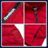 imageReebok Womens Jacket  Lightweight Softshell Quilted Jackets for Women Zip Up Hooded Winter Coat Outerwear with PocketsVector Red Glow