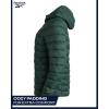imageReebok Womens Puffer Jacket  Lightweight Packable Snow Glacier Shield Quilted Winter Coat for Women with Hood ampamp Zip PocketsHunter Green