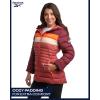 imageReebok Womens Puffer Jacket  Lightweight Packable Snow Glacier Shield Quilted Winter Coat for Women with Hood ampamp Zip PocketsTerracotta