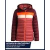 imageReebok Womens Puffer Jacket  Lightweight Packable Snow Glacier Shield Quilted Winter Coat for Women with Hood ampamp Zip PocketsTerracotta