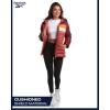 imageReebok Womens Puffer Jacket  Lightweight Packable Snow Glacier Shield Quilted Winter Coat for Women with Hood ampamp Zip PocketsTerracotta
