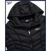 imageReebok Womens Puffer Jacket  Long Quilted Hooded Winter Coat for Women  Lightweight Packable Outerwear Jackets for WomenBlack Ink