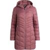 imageReebok Womens Puffer Jacket  Long Quilted Hooded Winter Coat for Women  Lightweight Packable Outerwear Jackets for WomenDark Dusty Rose