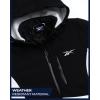 imageReebok Womens Ski Jacket  Insulated 3 in 1 Inner Puffer Jacket  Wind and Water Resistant Outerwear Winter Coats for WomenWhiteBlack