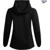 imageReebok Womens Softshell Jacket  Lightweight Water ampamp Windproof Warm Hooded Fleece Lined Womens Jacket for Gym Running HikingBlack Ink