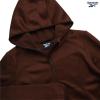 imageReebok Womens Softshell Jacket  Lightweight Water ampamp Windproof Warm Hooded Fleece Lined Womens Jacket for Gym Running HikingCognac