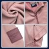 imageReebok Womens Softshell Jacket  Lightweight Water ampamp Windproof Warm Hooded Fleece Lined Womens Jacket for Gym Running HikingDusty Rose