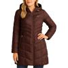 imageReebok Womens Puffer Jacket  Long Quilted Hooded Winter Coat for Women  Lightweight Packable Outerwear Jackets for WomenTruffle