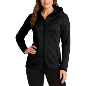 imageReebok Womens Softshell Jacket  Lightweight Water ampamp Windproof Warm Hooded Fleece Lined Womens Jacket for Gym Running HikingBlack Ink