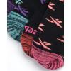 imageReebok Girls Lightweight Comfort Athletic Low Cut Socks 6 PackBlack Logo