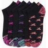 imageReebok Girls Lightweight Comfort Athletic Low Cut Socks 6 PackBlack Logo