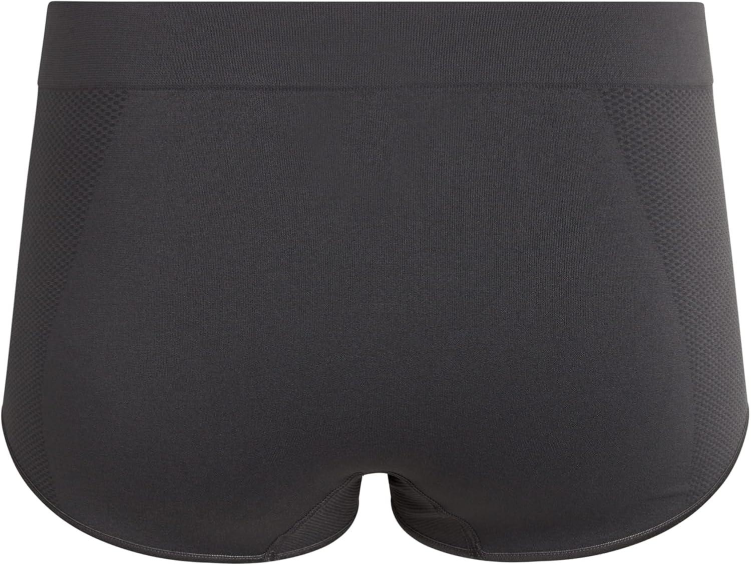 imageReebok Womens Briefs  6 Pack Performance High Waisted Seamless Underwear for Women Sizes SXL Extended Plus Size 1X3XBlackened PearlWhitegrey StripesLotus