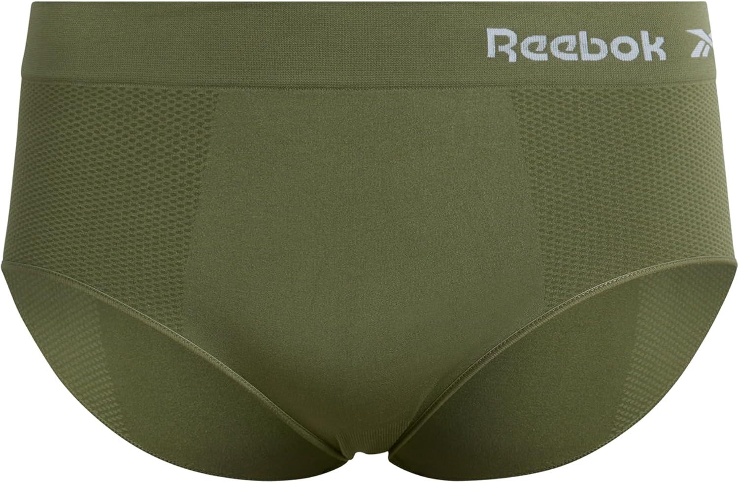 imageReebok Womens Plus Size Hipster Panties  8 Pack Performance Seamless Underwear for Women Made to Fit Your Curves 1X3XBlackCreamGreenGrey